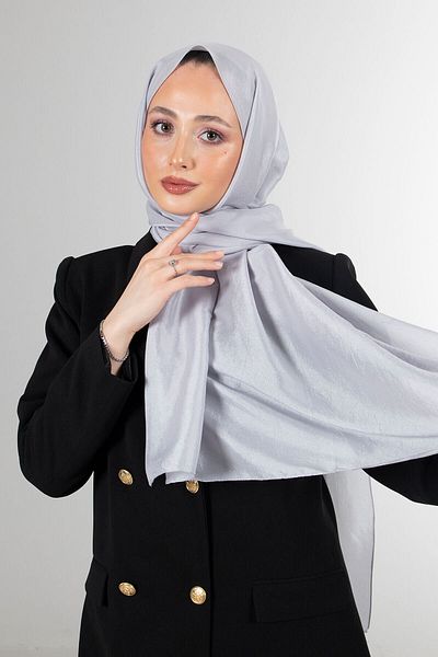 HAREM SCARF ΑΝΤΙΤΥΠΟ - Brisa Voile Dark Smoked Μονόχρωμο Σάλι-1197-377-KVS0292