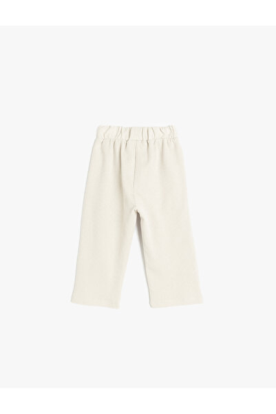 Koton Tie Waist Cotton Pocket Detailed Basic Trousers Look Sweatpants