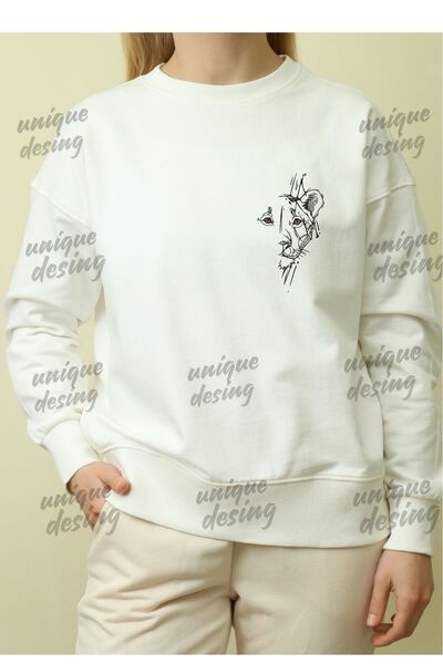 Tarzsokak Femeie și Masculin Leu Cuplu Iubitor Cuplu Combinație Design