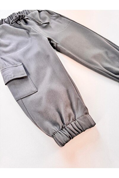 EFU BABY Kargo Cepli Ayarlanabilir Bel Lastikli Erkek Çocuk Pantolon