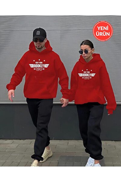 Tarzsokak Combinație supradimensionată Brooklyn Detailed pentru cupluri îndră...