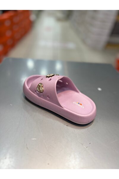 Akınal Bella Κοριτσίστικες πέτρινες παντόφλες ανοιχτή μπροστά