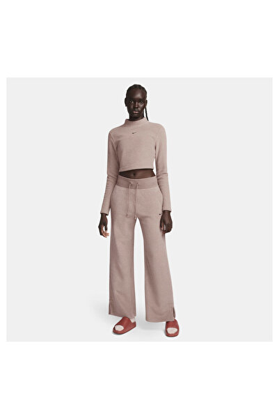 Nike Sportswear Phoenix Plush Fleece Slim Mock-Neck Kadın Sweatshirt