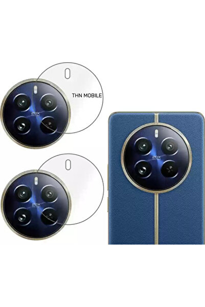 THN MOBILE Thn Mobıle Realme 12 Pro+ 5g Esnek Nano Kamera Lens Koruyucu (2 Adet)