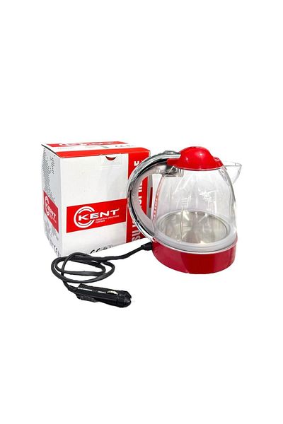 line up Kent 24 Volt Large Size Water Heater Kettle - Hidden Stainless, Auto Shut Off Truck