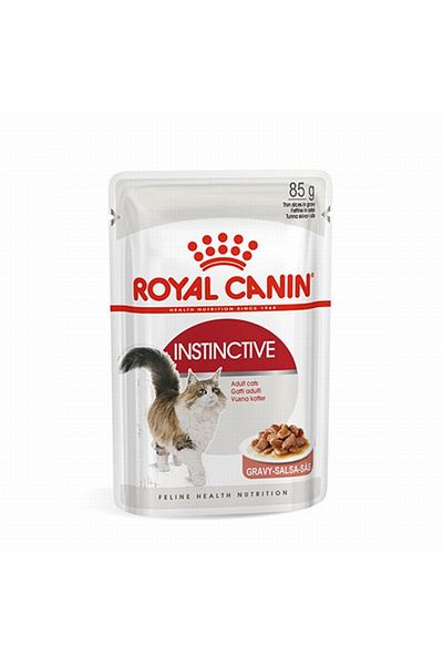 Royal Canin Instinctive Gravy Pouch Adult Cat Canned 85 g