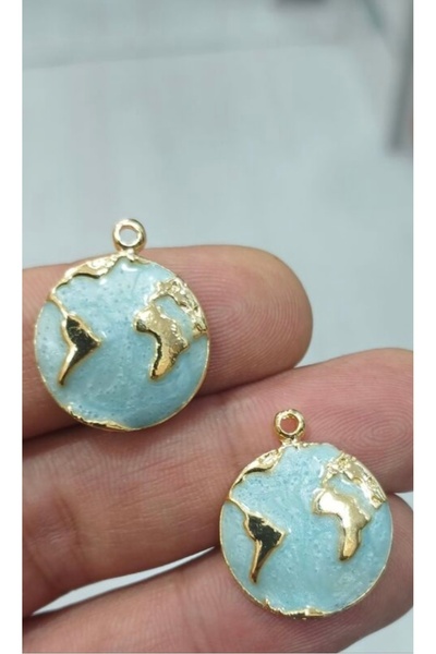 TAKİBUTİGİNİZ Altın Kaplama Mineli Kolye Küpe Aparatı