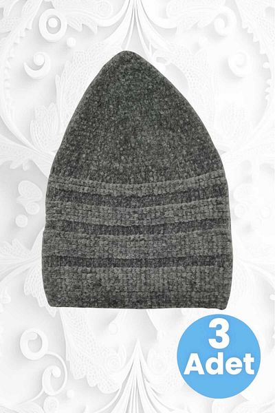 Uniquetrenders Βελούδινο Skullcap Ποιοτικό Skullcap προσευχής 3 συσκευασιών