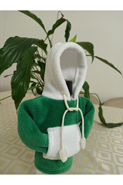 MİRMERRY غطاء ناقل الحركة من الصوف باللونين الأخضر والأبيض