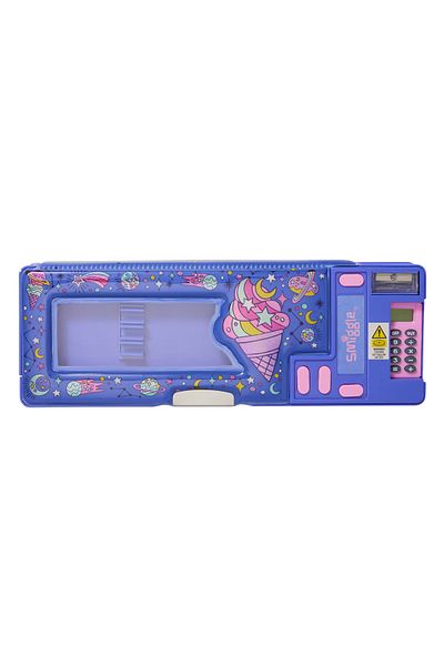 SMIGGLE علبة أقلام رصاص منقوشة على شكل آيس كريم وكوكب