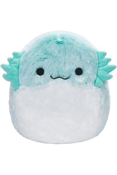 Squishmallows Squishmallow Fuzzamallows Med Plush Flannery Teal Dragon 12inches