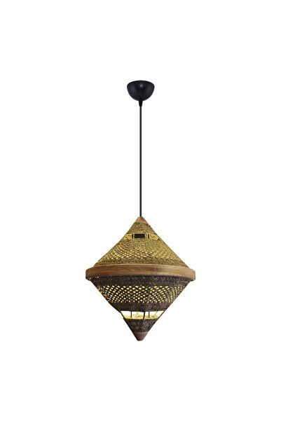 Özcan Aydınlatma Özcan Aydınlatma 4461-22-25 Tekli Sarkıt 20 x 30 Cm Naturel
