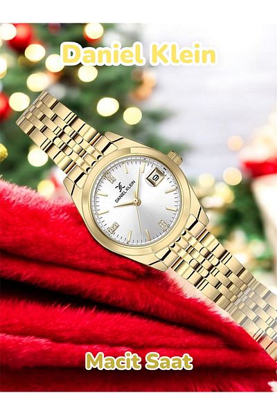 Daniel Klein New Season Mini Case Women's Wristwatch with Calendar