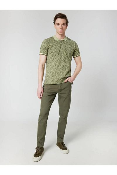 Loft Men's Khaki Trousers - Lf2032265 Model