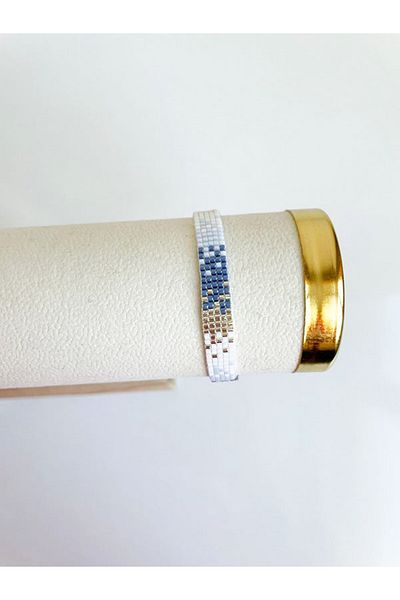 Butik Blue Luminous Miyuki Bracelet