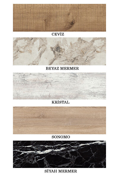 Genel Markalar Ada Orta Sehpa Ahşap Ayaklı Sehpa