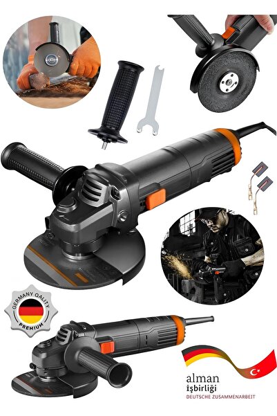 OG GERMANY STEEL 6200 Rp Metal Şanzuman Elektirikli Avuç içi Taşlama Demir Me...