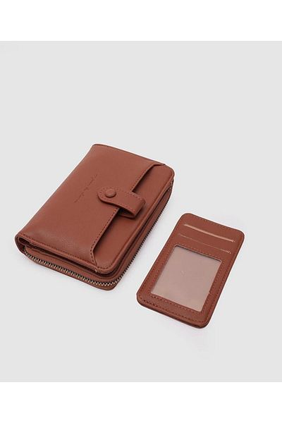 LEXA Intermediate Size Women's Wallet with Hidden Card Holder