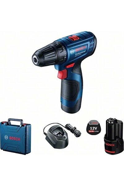 Bosch GSR 120-Lİ 2x2.0Ah Çift Akülü Delme/Vidalama Makinesi - 06019G8000