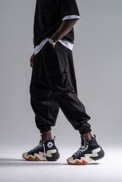 Superbluemexico KARGO CEPLİ ERKEK ŞALVAR PANTOLON