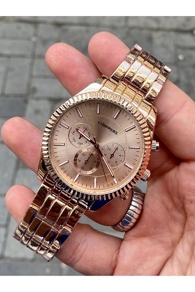 Choppers Men's Steel Wristwatch - Fine Workmanship and Stylish Design - Bronze Intelligence Meet the Choppers Watch