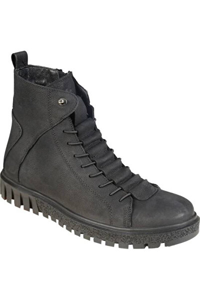 Hammer Jack أحذية رجالية وأحذية طويلة من جلد الغزال الأسود 17945-m Merdane