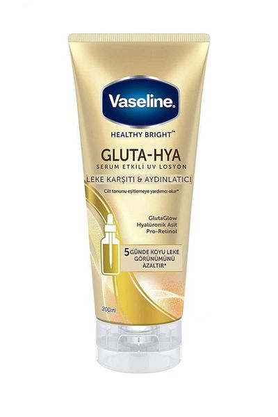 Vaseline Gluta Hya Serum Effective Uv Lotion Anti-Blemish and Brightening 200 ml