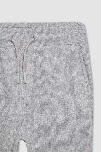 DeFacto Gray Boy's Jogger Sweatpants - Elastic Waist, Pocket 25K801T01759