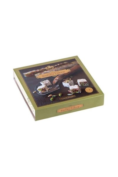 Şekerci Cafer Erol Çifte Kavrulmuş Antep Fıstıklı Lokum - Orta Boy Zarf Paket