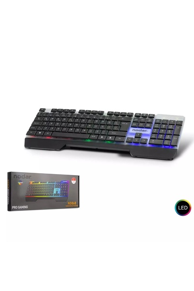 HADRON Nodar Nd868 Klavye Oyun Ledli Slim Q