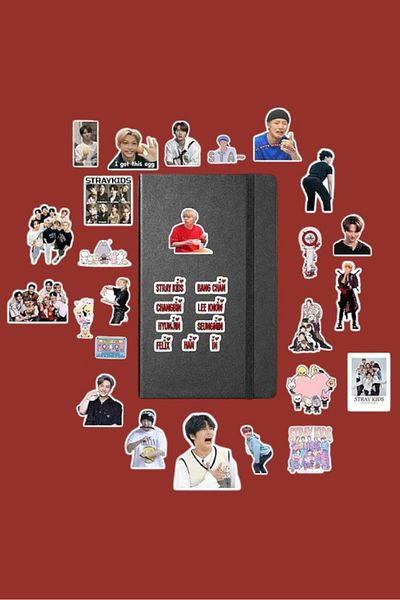 Major Selection Stray Kids Pop/bullet Journal Notebook Sticker Agenda Laptop Sticker