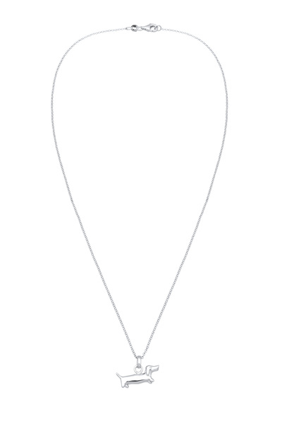 ELLI Náhrdelník s přívěskem Peachain ze sterlingového stříbra 925, 45 cm