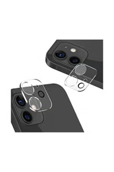 Primo Plus واقي عدسة الكاميرا الزجاجية لجهاز iPhone 12 Mini شفاف