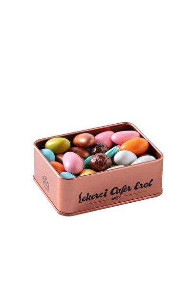 Şekerci Cafer Erol Karışık Draje - Bronz Teneke Kutu 150 gr.