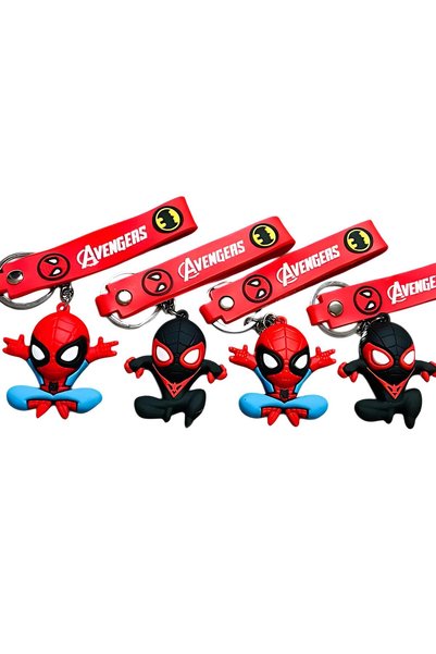 EXENET Spiderman Anahtarlık Mârvel Örümcek Adam Temalı Şık ve Dayanıklı Özel ...