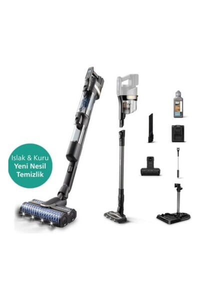 Philips Aqua Trio 9000 Yeni Serisi Islak&kuru Dikey Süpürge-onerous Kumandalı...