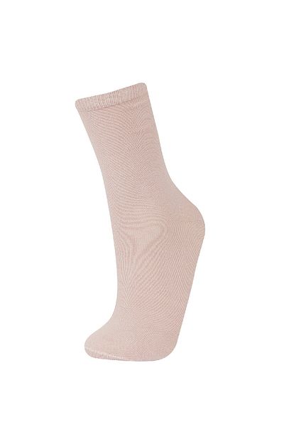 DeFacto 3-teilige lange Baumwollsocken für Damen E2042axns
