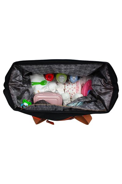 Stylo Venice Mother Baby Care Women's Bag Black