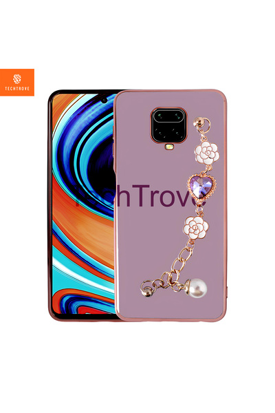 TechTrove Xiaomi Redmi Note 9S Kılıf El Tutamaçlı Kamera Korumalı A+ Kalite S...