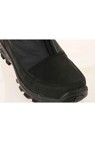 Scooter Su Geçirmez Siyah Kadın Kar Botu