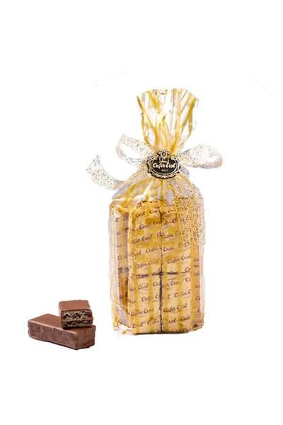 Şekerci Cafer Erol Sütlü Çikolatalı Nostaljik Gofret - 16 Adet
