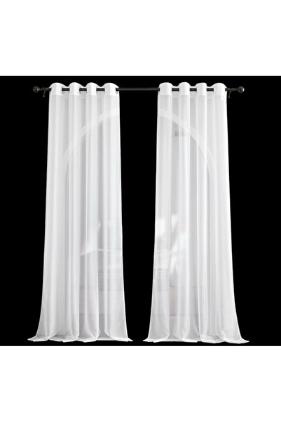 Pyramid Home Elegant Rustic Cat Tulle Carefree Tulle Eyelet Will Not Iron Will Not Crease