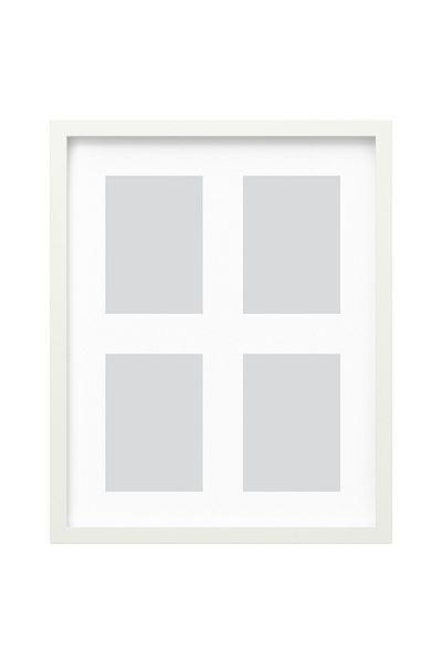 IKEA Rödalm Collage White 40X50 cm 4-Piece Collage Frame Thick Edged Wooden Photo Picture Frame