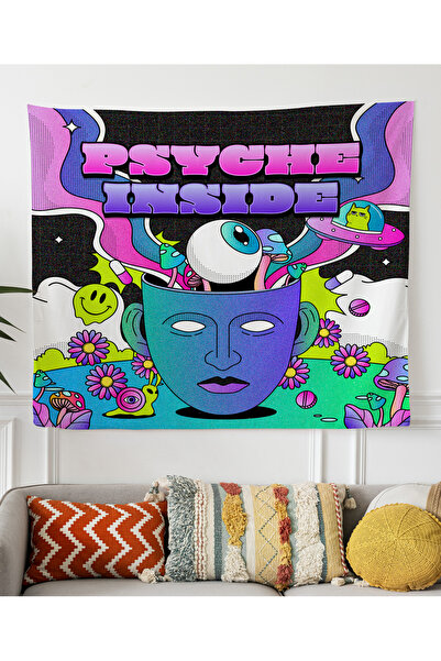ALAMODECOR Psyche Eye Model Wall Cover