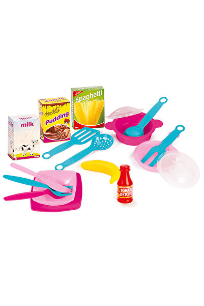 DOLU OYUNCAK Unicorn Çek Çek Araba Mutfak Seti