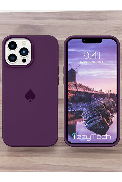 izzytech حافظة هاتف آيفون 13 برو من السيليكون السائل غطاء ناعم مضاد للخدش من ...