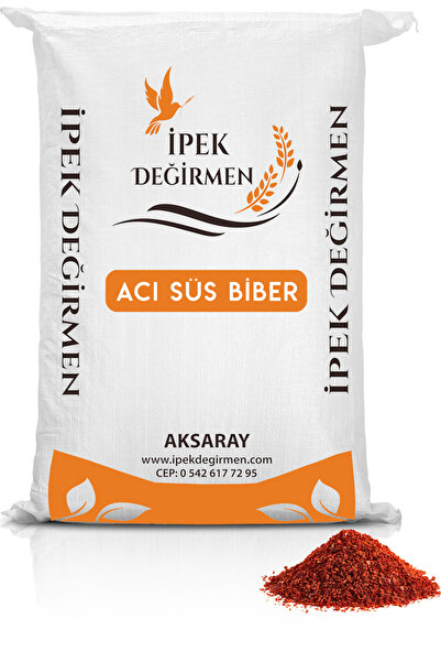 İpek Değirmen 1 Kg Baharat Çeşni Süs Biber Çok Acı Yerli Pul Biber