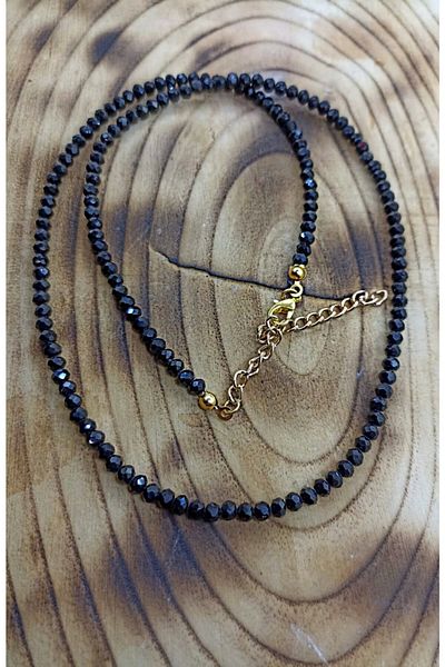 Nev Tasarım Women's Faseta Cut Crystal Necklace