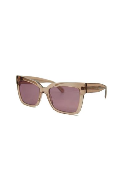 Calvin Klein Ckj 24606s 208 54 Cat Eye Women's SunGlasses - Transparent Bone DesiGn