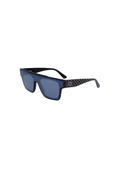 Karl Lagerfeld KL 6090S 002 Unisex Black Square Bone SunGlaSSeS